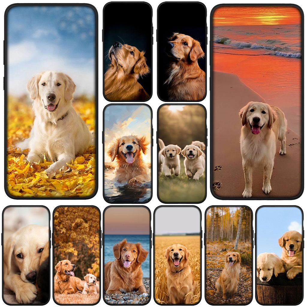 Cover for Huawei Mate 20 P30 P20 Lite Pro Y7 Y6P Y7A 2019 Nova 5T 3I Casing Phone Case Golden Retriever Dog
