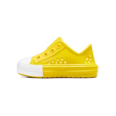 Chuck Taylor All Star Play Lite CX Low TD Dandy Lion Yellow Baby Sneakers White A06668C