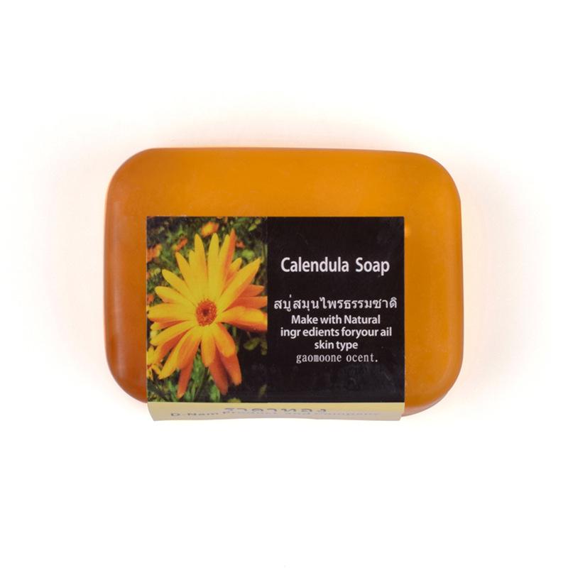 

Тайское мыло ручной работы с эфирными маслами - Роза и лаванда, брусок для умывания, 90 г