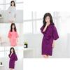 Girls Satin Silk Bathrobe Pajamas Soft And Comfy