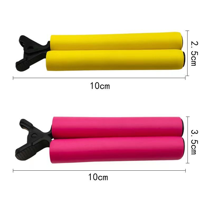 12Pcs Perm Heat Insulation Clips Professional Anti-scald Heat Insulation Clip Beauty Salon Hair Rollers Perm Hair Styling Tools