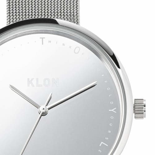 KLON Pair Watches, Silver, Perfect Gift for Couples, Pwatch-waka38-sm-mr