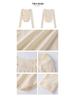 Women's Slim Fit Curved Hem Long Sleeve Square Neck T-Shirt