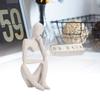 Thinking Figure Model Ornament Exquisite Hand Made Resin Figurines Craft Gift Home Decoration