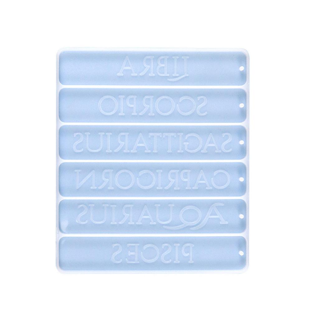 Silicone Bookmark Molds Resin Mold Star Sign Shaped DIY Craft Silicone Moulds Epoxy Resin Mold for Hand-Making Bookmark