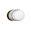60x60cm 5 In 1 Multi Disc Photography Studio Photo Oval Collapsible Light Reflector Handhold Portable Photo Disc