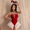 Sexy Christmas Lingerie Seduction Robe Uniform Suit Pajamas Sex Passion Winter Bunny