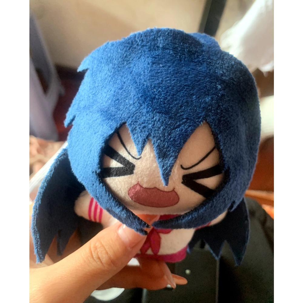 10cm Anime Lucky Izumi Konata Plushie Star Soft Cotton Plush Doll Starfish Body Doll Toys Pendants Keychain Birthday Xmas Gift