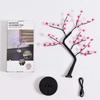1PC LED Artificial Cherry Tree Bonsai Night Light USB/Battery Powered Table Lamp Touch Switch Fairy Light For Wedding Home Decor