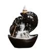 1pc,Mini Creative Lucky Fish Ceramic Handicraft Home Ornaments Incense Burner Incense Stick Holder  (Without Incense)