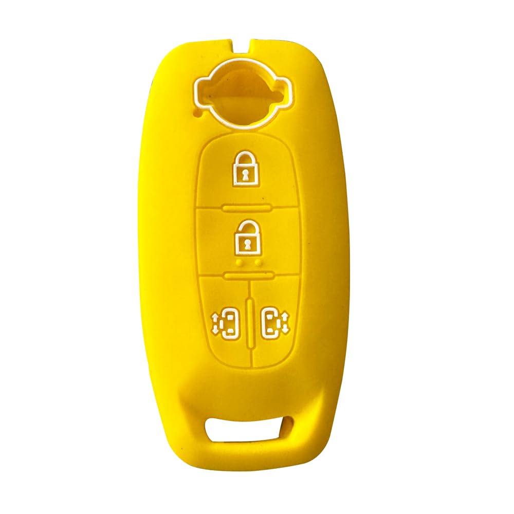 [Kinotaka] New model Serena key case for Nissan, compatible with M жёлтый