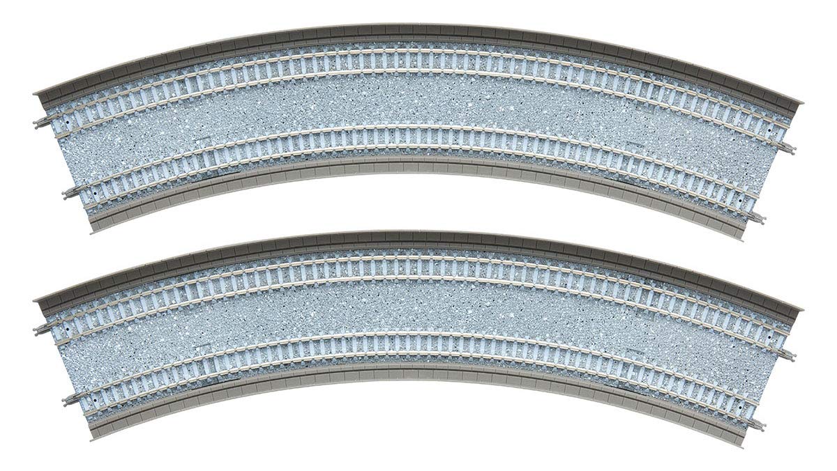 

TOMIX N Gauge Double-Track Curved Rail DC465 & 428-45 F Set of 2 (1883) Model Railroad Supplies