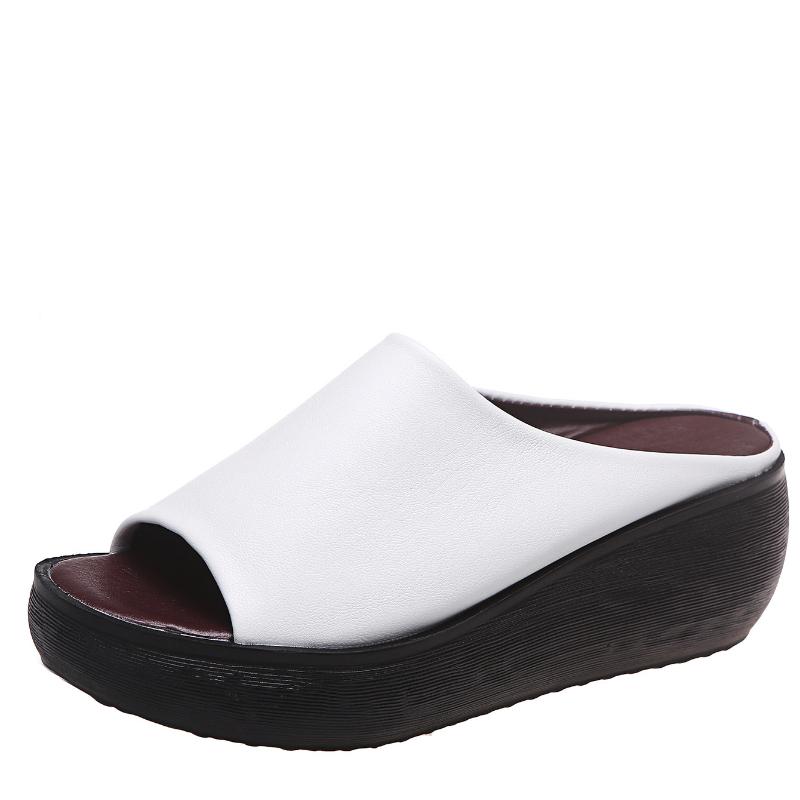 Summer Women Platform Slippers Large Size Sandal