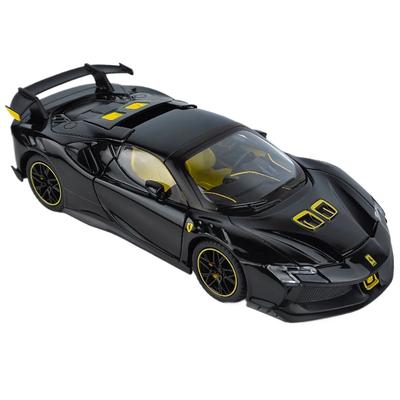 1/24 Ferrari SF90XX SF90 Modèle de Voiture de Sport en Alliage Moulé Sous Pression Métal Course Super Véhicules Modèle de Voiture Simulation Son Lumière Jouet pour Enfants Cadeau