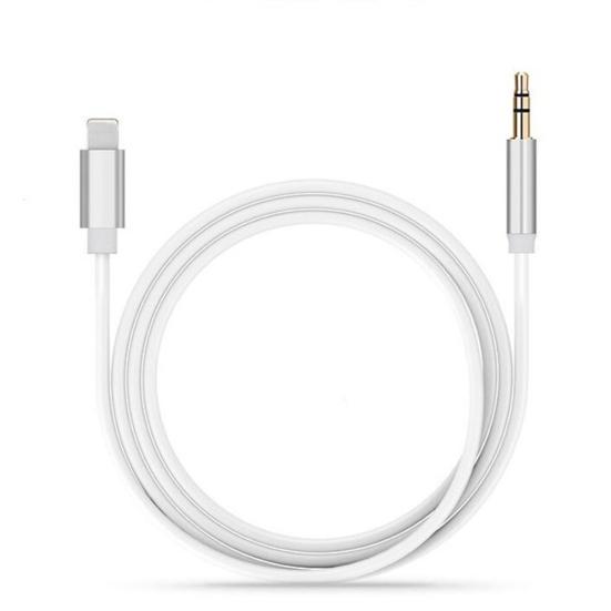 Hochgeschwindigkeits-8-Pin-Audiokabel AUX auf 3,5 mm Kabel für iPhone X/XR/7/8 Auto