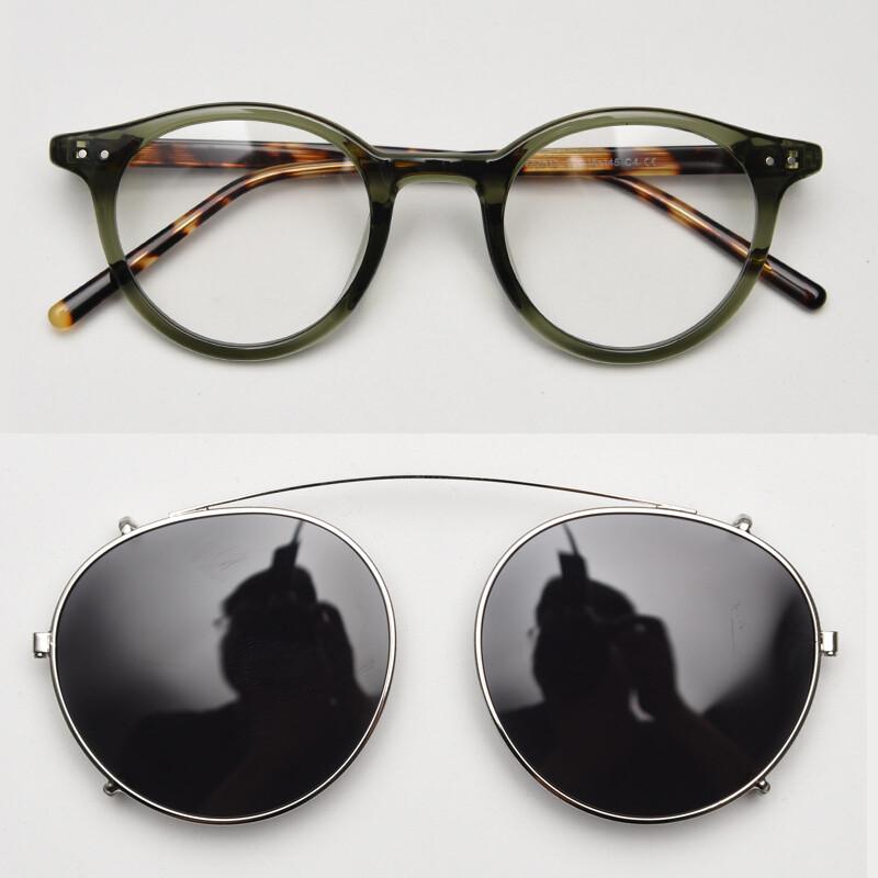 

Steampunk Prescription Glasses Anti Blue Light Blocking Eyewear Polarized Sunglasses Clips Myopia Reading Eyeglasses Women Men Original Lenses