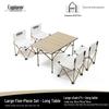 Explorer Large Portable Folding Camping Table & Chairs Set