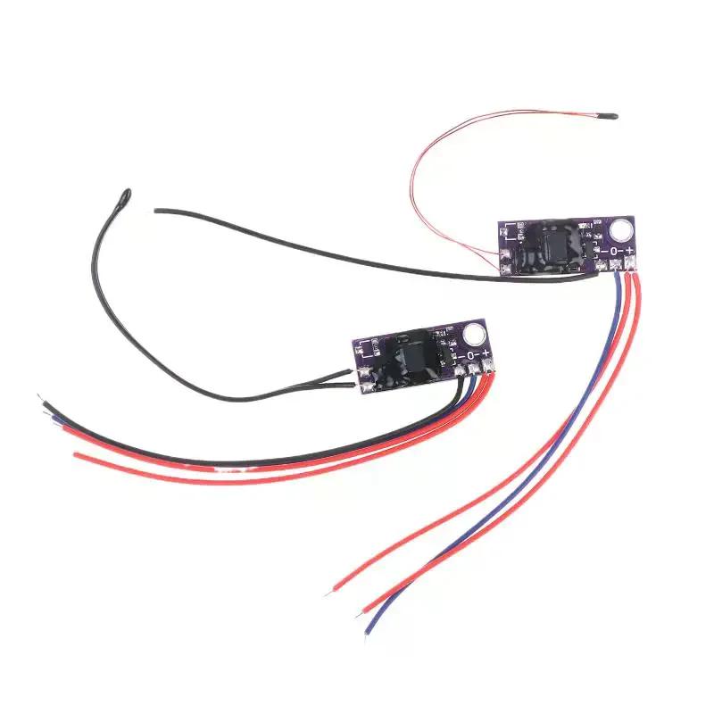 Auto Fan Controller for PC with Temp Probe, Compatible with 2-Wire 3-Wire Fans DC 5V 12V - Ideal for Router CPU Heatsinks