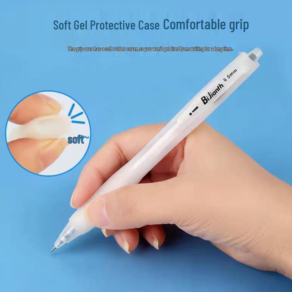 Smooth 0.5 ST Tip Neutral Pen – Quick-Dry Black Ink for Exams & Signatures