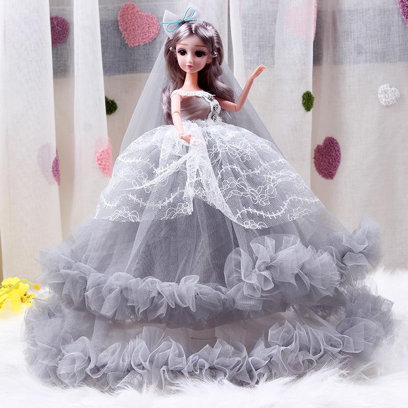 Hübsche Prinzessin Mädchen Puppe Spielzeug Geschenkbox Set Für Kinder Tanz Geschenk