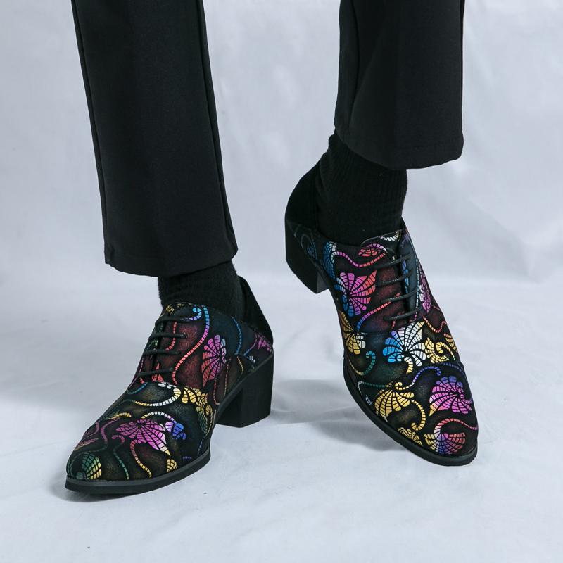 Fashion Men's Casual Business Leather Shoes Mens Luxury Brand Dress Office Shoes Men Fashion Wedding Party Oxfords Footwear New Chelsea