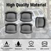 Car Door Bowl Scratch Protector For Jeep Wrangler JL, Exterior Door Handle Bowl Cover Protection Trim Accessories Compatible With Jeep Wrangler JL