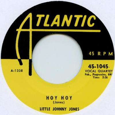 7inch Record LITTLE JOHNNY JONES - Hoy Hoy / Doin' The Best I Can 451045 Atlantic UK 1954 UK Blues