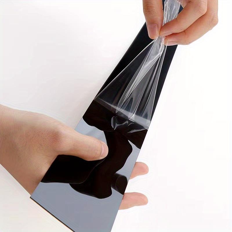 6Pcs Glossy Black Car Window Door Column B C Pillar Post Cover Trim For Fiat 500 2010 2011 2012 2013 2014-2020 Decor Stickers