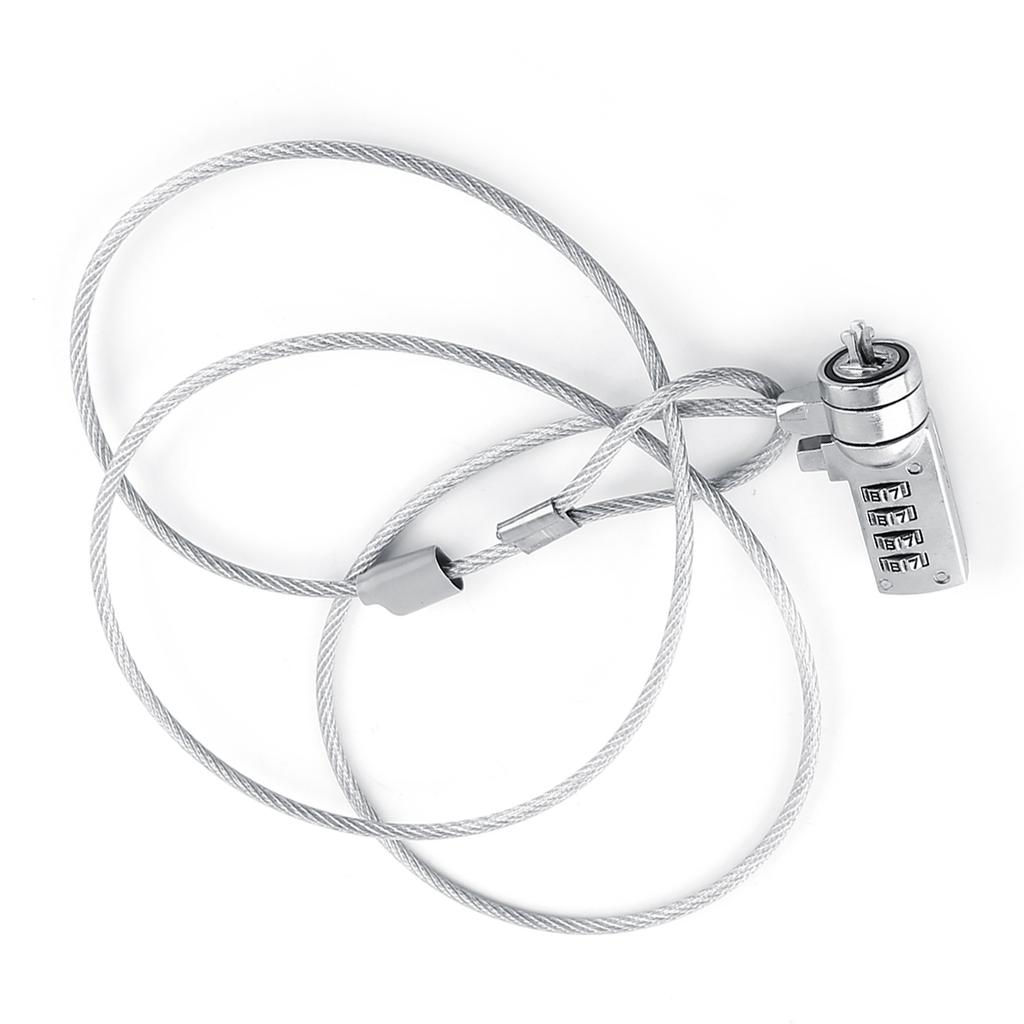 Laptop Combination Security Lock Cable Chain Theft Deterrent 4 Digit Password For Notebook PC