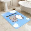 Custom Name Angel Cats Living Room Non-Slip Area Rug Soft Carpet for Bedroom Kids Playroom Sofa Office Home Decor Doormat