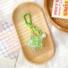 Acrylic Star Sand Bottle Keychain - Cute Cartoon Pendant for Backpacks