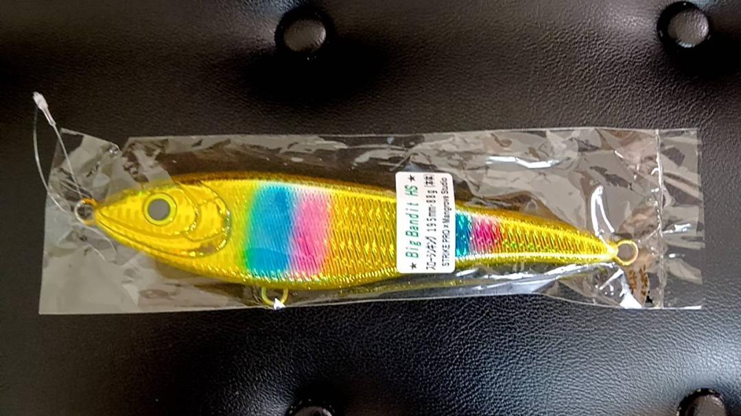 

[USED] Shipping included! 2025 NEW! Big Bandit HS 88g Gold Rainbow