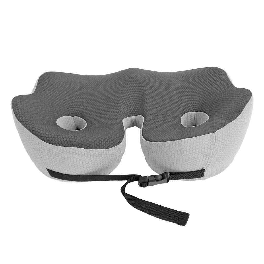 Seat Cushion Memory Foam Anti Slip Tailbone Cushion Provide All Day Comfort Multi Use Car Office Chair Cushion Dark Gray