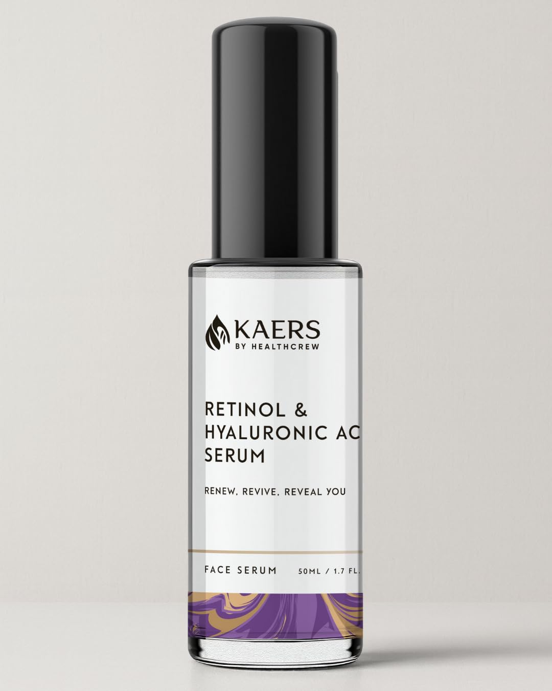 Kaers Retinol Serum for Post Acne Marks | Formulated with Hyaluronic & Black Seed | Brightening Serum & Pore Minimizer for Face | Post Acne Skin Ba