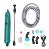Electric Sprayer Wand 31.1 Inch Rechargeable Garden Sprayer Telescopic Wand with 9.8FT Hose 3 Nozzles Filter for Lawn