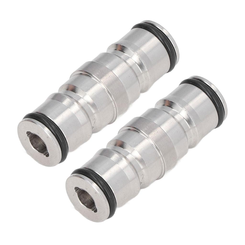 2 Pcs Homebrew Beer Keg Ball Lock Post Connector Stainless Steel Durable Quick Ball Lock Connector