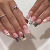 Medium-Length 3D Heart & Star Nail Art Tips