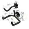 Metal Guitar Wall Hanger Wall Mount for Home and Studio Electric Guitar