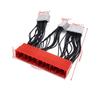 Newest OBD2A To OBD1 Harness Car Vehicle Replace ECU Jumper Conversion Wiring Wire Harness for Honda for Civic 99-02 Accessories