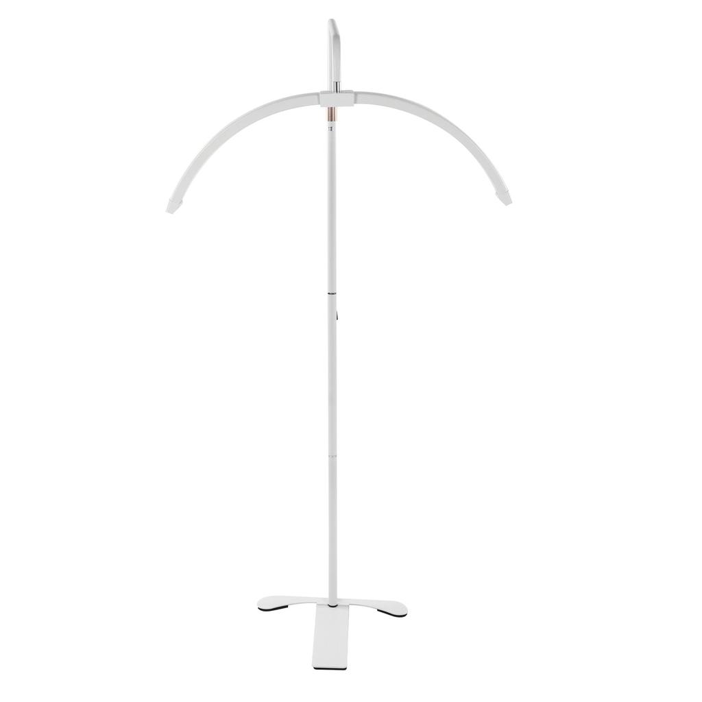 26in LED Floor Light Kit Color Temperature Brightness Adjustable Half Moon Lamp with Stand for Beauty Facial Care Video