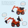 Auto Toy Polished Smoothly Innovative Plastic Children Excavator with Bucket for Child