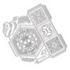 Cutting Die  Metal Hex Box Carbon Steel Embossing Cutting Plates for Paper Handicraft Case Carvin