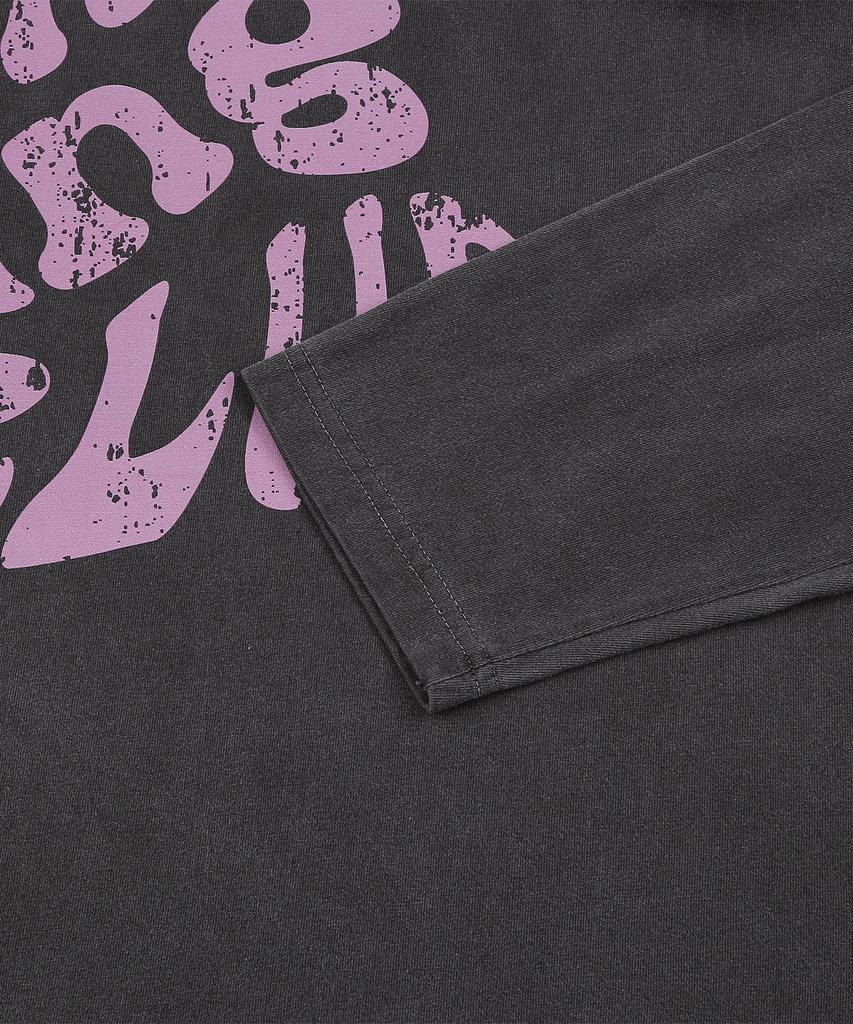 BLUEING BLUEING Club Long Sleeve [Pigmernt Charcoal]