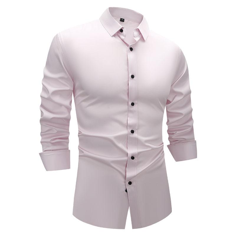 Men’s Plus Size Four-Way Stretch Dress Shirt