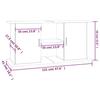 VidaXL Support d'aquarium chêne marron 121x41x58 cm bois d'ingénierie 833622