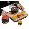 Guochao Far Mountain Kung Fu Tea Set
