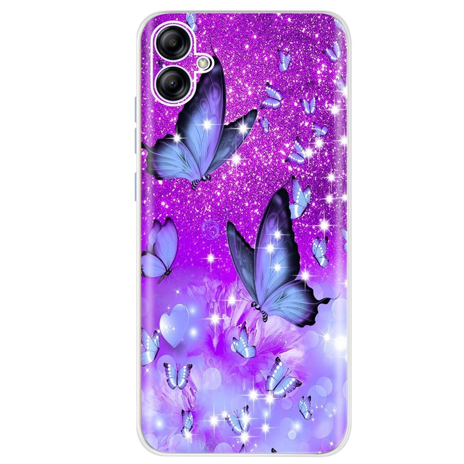 For Samsung Galaxy A04e A04 A04S 2022 Cute Printing Phone Case For SamsungA04 A 04 04e SM-A042F A045F Soft Silicone TPU Cases