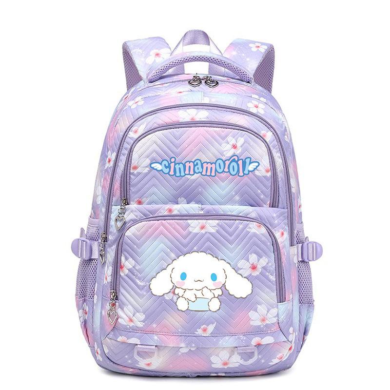 Japanese Cartoon Pattern Printed Backpack, Youth Student Schoolbag, Puppy Pattern Schoolbag, Large Capacity