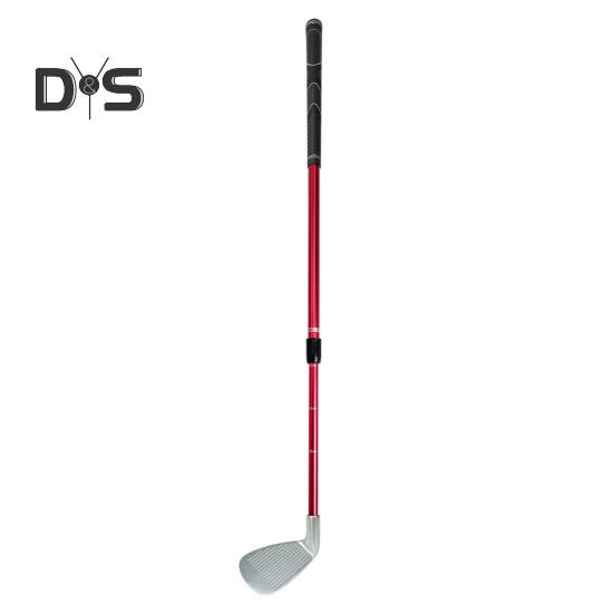 Tijă telescopică de tăiere reglabilă pentru club de golf, ax din aliaj de aluminiu, stânga și dreapta, cu echipament de golf la scară clară