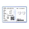 Modian New Summer 925 Silver Simple Hearts Clear CZ Stud Earrings Fashion Rose Gold Ear For Women Fine Jewelry